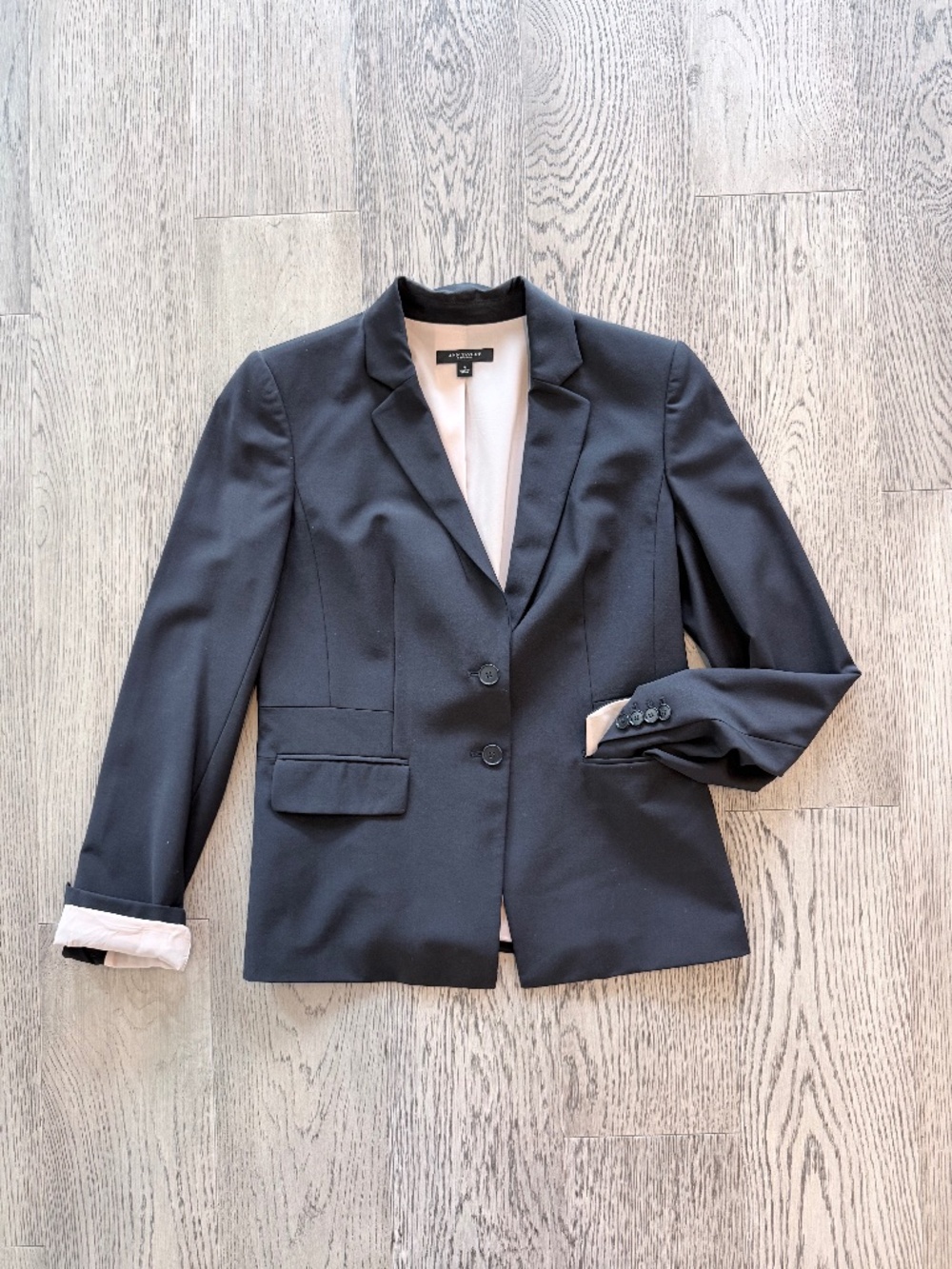 Ann Taylor Black Tailored Blazer - Size 4